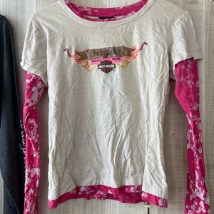 Women’s Harley Davidson long sleeve T-shirt